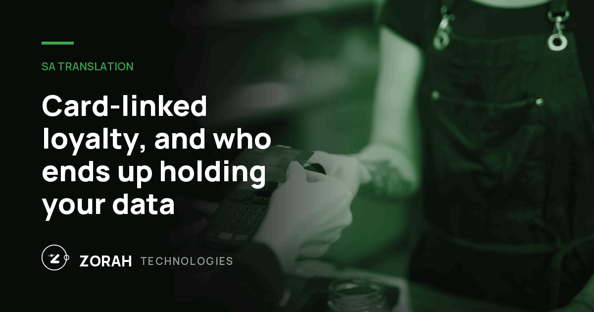 Card-linked loyalty, and who ends up holding your data