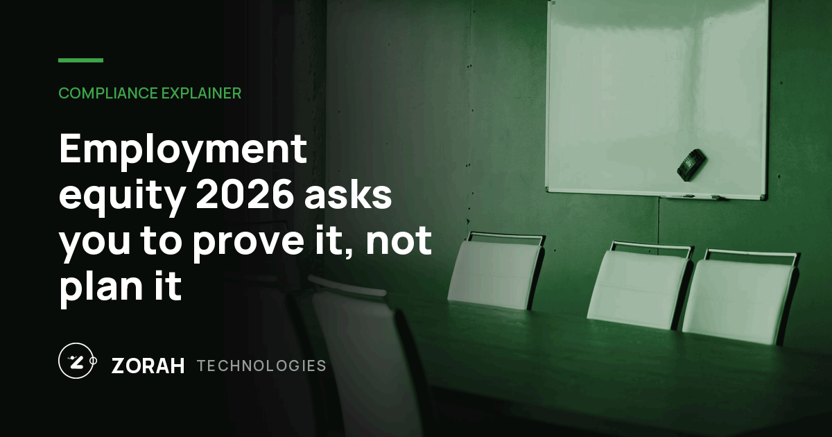 Employment equity 2026 asks you to prove it, not plan it