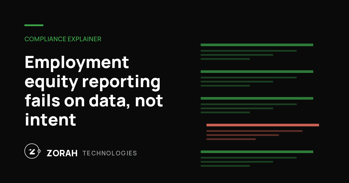 Employment equity reporting fails on data, not intent
